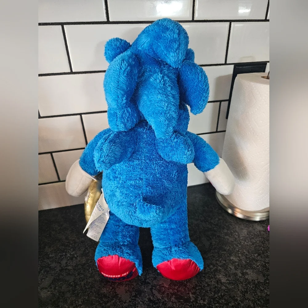 Build-A-Bear Sonic The Hedgehog‎ Movie 2019 Plush Gold Ring Broken Sound BAB
